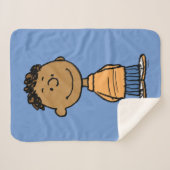 Couverture Sherpa Franklin Smiling (Devant (Horizontal))