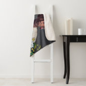 Couverture Sherpa Frédéric Bazille - Jeune femme aux pivoines (En situation)