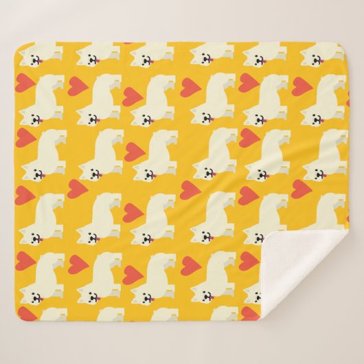 Couverture Sherpa Frenchie Lover (Devant (Horizontal))