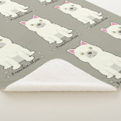 Couverture Sherpa Frenchie Mom (3/4)