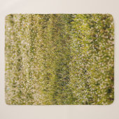 Couverture Sherpa Fresh spring green grass background, with bokeh ef (Devant (Horizontal))