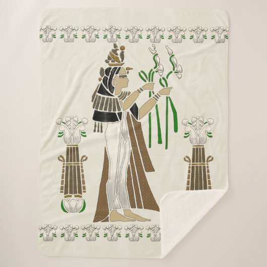 Couverture Sherpa Fresque (Devant)