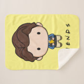 Couverture Sherpa FRIENDS™ | Chandler Chibi (Devant (Horizontal))