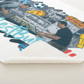 Couverture Sherpa FRIENDS™ | Chandler & Joey - Best Buds (3/4)