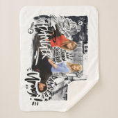 Couverture Sherpa FRIENDS™ | Danger ! Unagi ! (Devant)