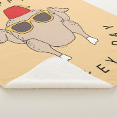 Couverture Sherpa FRIENDS™ | Joyeuse fête de la dinde (3/4)