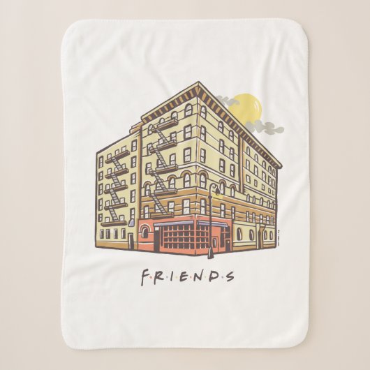 Couverture Sherpa FRIENDS™ | L'immeuble de Monica (Devant)