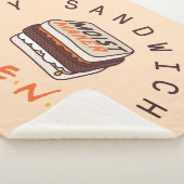 Couverture Sherpa FRIENDS™ | Mon Sandwich (3/4)