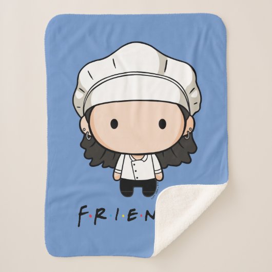 Couverture Sherpa FRIENDS™ | Monica Chibi (Devant)