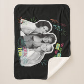 Couverture Sherpa FRIENDS™ | Monica, Rachel et Phoebe (Devant)