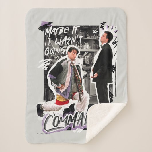 Couverture Sherpa FRIENDS™ | Peut-être que si je n'y allais pas à Co (Devant)