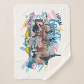 Couverture Sherpa FRIENDS™ | Quand le café c'est la vie (Devant)