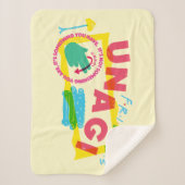 Couverture Sherpa FRIENDS™ Unagi (Devant)