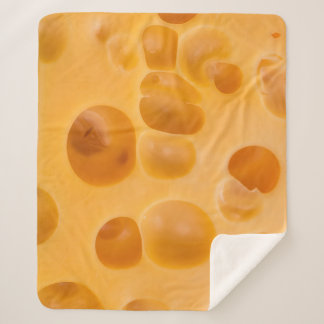 Couverture Sherpa Fromage isolé, belle conception