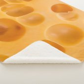 Couverture Sherpa Fromage isolé, belle conception (3/4)