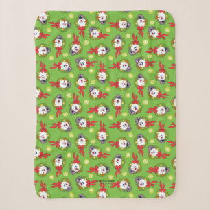 Couverture Sherpa Frosty the Snowman™   Crème Frosty Holiday