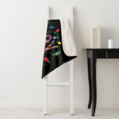 Couverture Sherpa Frosty the Snowman™ | Lumières de vacances "Chilla (En situation)