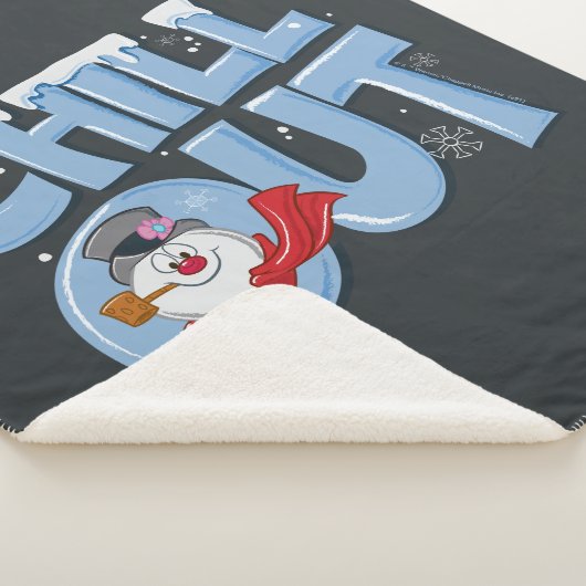 Couverture Sherpa Frosty the Snowman™ | Refroidissement (3/4)
