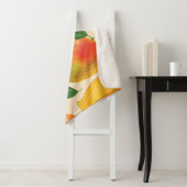 Couverture Sherpa Fruit Mango Motif sans joint (En situation)