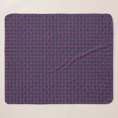 Couverture Sherpa Fuchsia Stargazer (Devant (Horizontal))