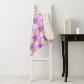 Couverture Sherpa Fun Motif ananas (En situation)