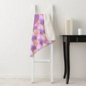 Couverture Sherpa Fun Motif ananas (En situation)