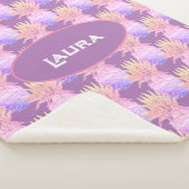 Couverture Sherpa Fun Motif ananas (3/4)
