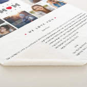 Couverture Sherpa Funny Best Mom Ever Mother's Day 10 Photos collage (3/4)