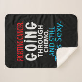 Couverture Sherpa Funny Cancer Fighter (Devant (Horizontal))