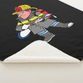 Couverture Sherpa Futur Pompier Hose Veste et Secourt casque (3/4)