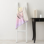 Couverture Sherpa Future Maman Dentelle Fausse (En situation)