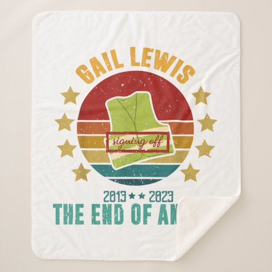 Couverture Sherpa Gail Lewis, Nous Vous Saluons, Fin D'Une Époque Si (Devant)