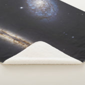 Couverture Sherpa Galaxie Edge-On Ngc 4302 & Galaxie Tilted Ngc 4298 (3/4)