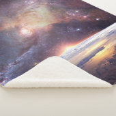 Couverture Sherpa Galaxy étoile infinité cosmos sombre (3/4)