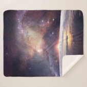 Couverture Sherpa Galaxy étoile infinité cosmos sombre (Devant (Horizontal))