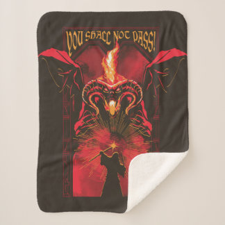 Couverture Sherpa GANDALF™ contre Balrog "Vous ne passerez pas" Grap