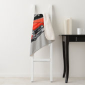 Couverture Sherpa Garage de voiture classique convertible personnali (En situation)