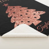 Couverture Sherpa Gardez l'arbre de Noël chaud (3/4)