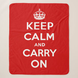Couverture Sherpa Gardez votre calme et continuez