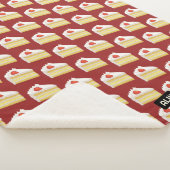 Couverture Sherpa Gâteau d'anniversaire - Tres Sangs Beurre Éponge p (3/4)