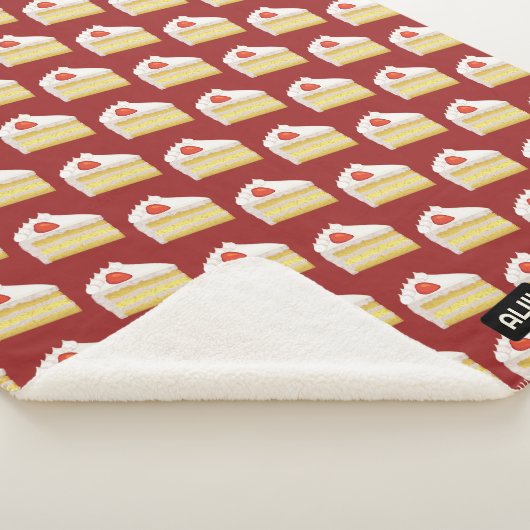 Couverture Sherpa Gâteau d'anniversaire - Tres Sangs Beurre Éponge p (3/4)