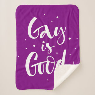 Couverture Sherpa Gay est bon
