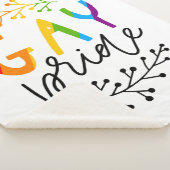 Couverture Sherpa Gay pride (3/4)