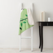 Couverture Sherpa Geai bleu sur branche d'arbre (En situation)