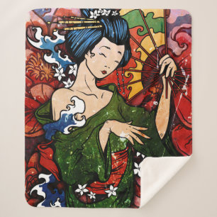 Couverture Sherpa Geisha