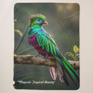 Couverture Sherpa "Gemme de la forêt tropicale"