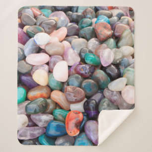 Couverture Sherpa Gemstone géologie minéral cher