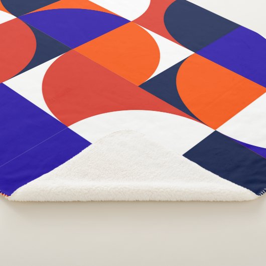 Couverture Sherpa Geometric mural background. Modern and vibrant com (3/4)