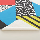 Couverture Sherpa Géométrie moderne : Style Abstrait sans couture (3/4)