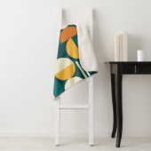 Couverture Sherpa Géométrique Du Milieu Du Siècle : Conception Rétro (En situation)